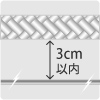 �}�F�Ód�C�h�~�V���[�Y��Ód�C�̏��d�Ώە��ɁA�ł��邾���i3cm�ȓ��Ɂj�߂Â��Ă��������B